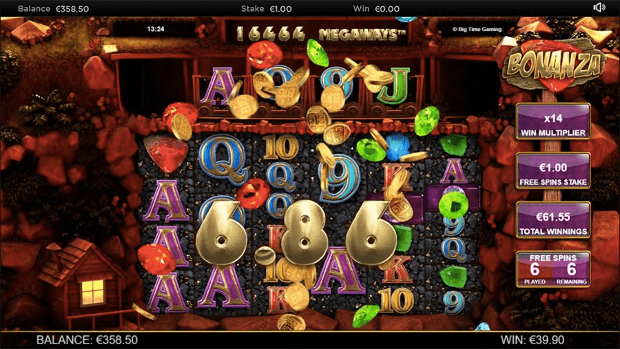 Bonanza Slot Runda darmowych spinów