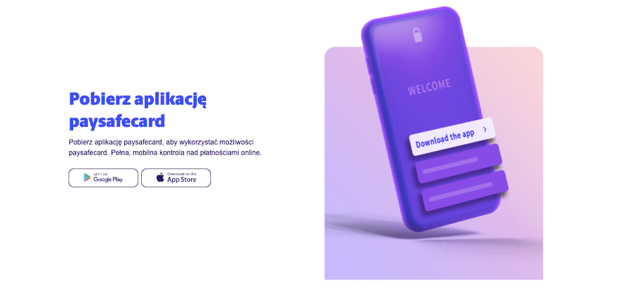 Paysafecard aplikacja mobilna